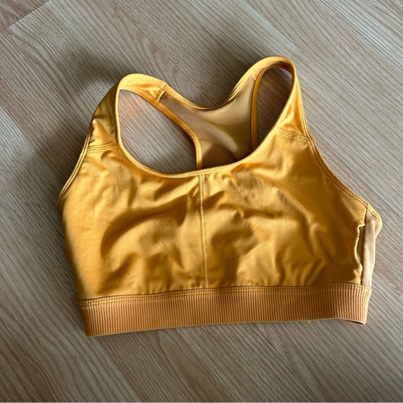 Gymshark Apricot Orange Mesh Sports Bra Small - Picture 8 of 9